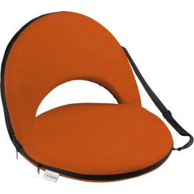 Alpcour Reclining Stadium Seat - Waterproof, 6-Position Comfort For Outdoor Use (Option: Orange-21Wide)